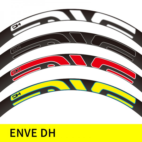 Mountain Bicycle Wheels MTB Rim Decal Stickers for ENVE DH